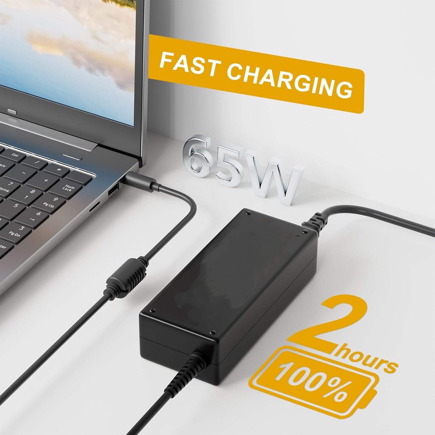 美品Inspiron 15 3511 i5 24GB SSD256G+PD充電器 DELL Inspiron 15 3000 3511 P112F 65W Genuine Original AC Power